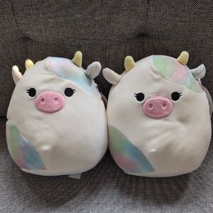 Candess - 8 Inch Cow With Pastel Patches - NWT